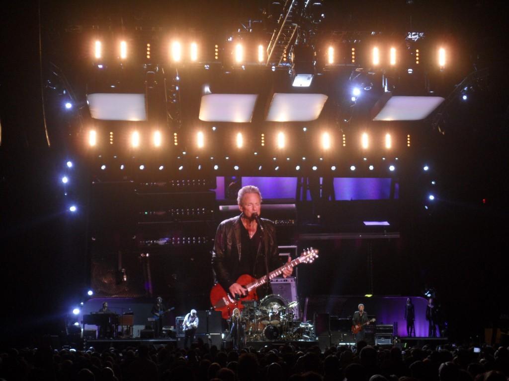 Fleetwood Mac performing at Madison Square Garden on April 8, 2013.