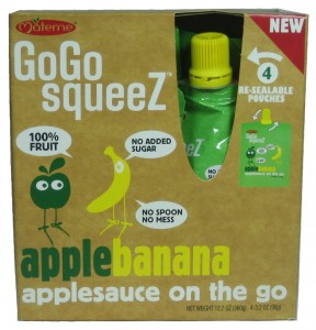 GoGo squeeZ is known for its on-the-go organic fruit purees in convenient and compact pouches.